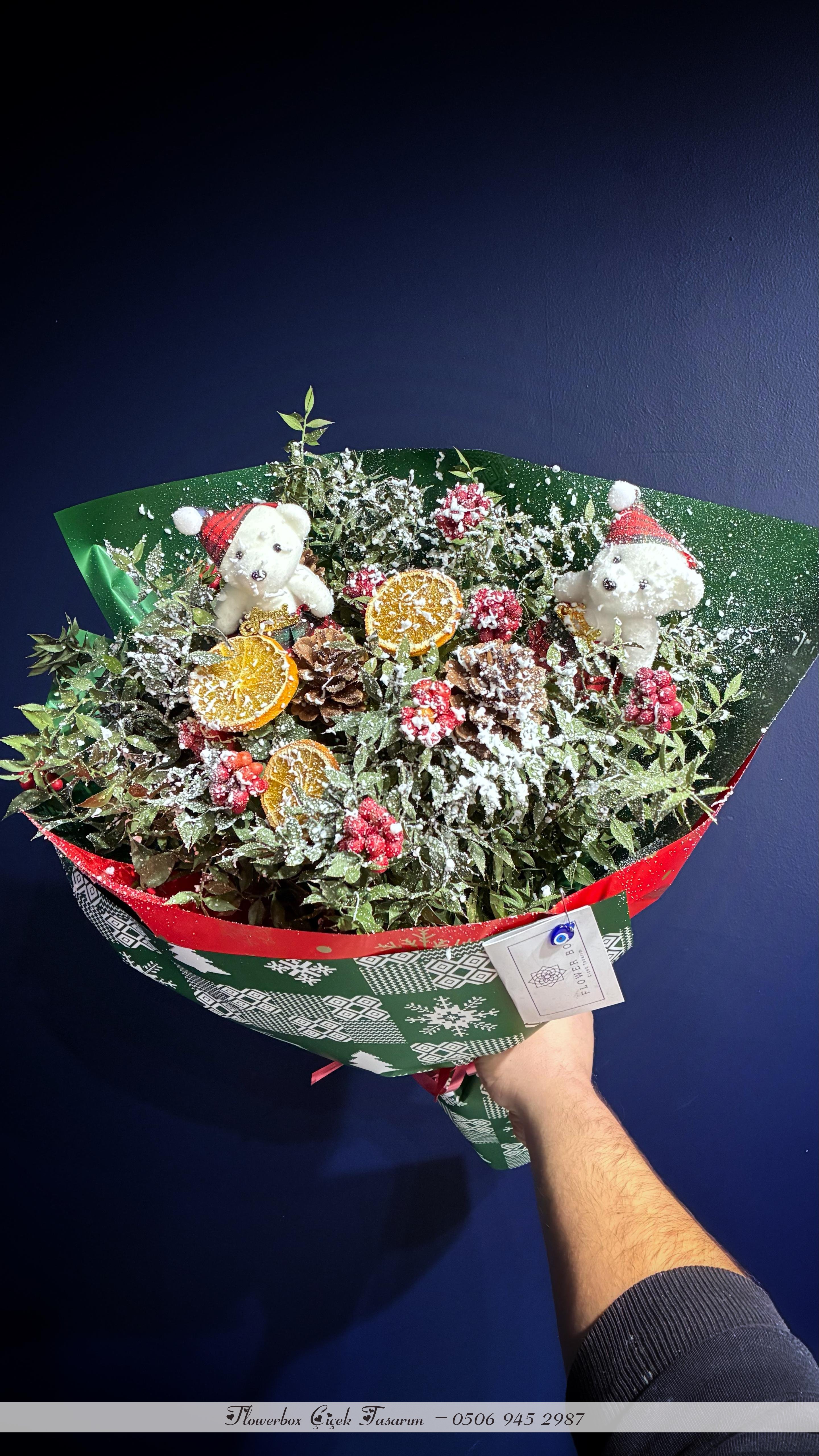 Ayıcıklı Kokina Buketi