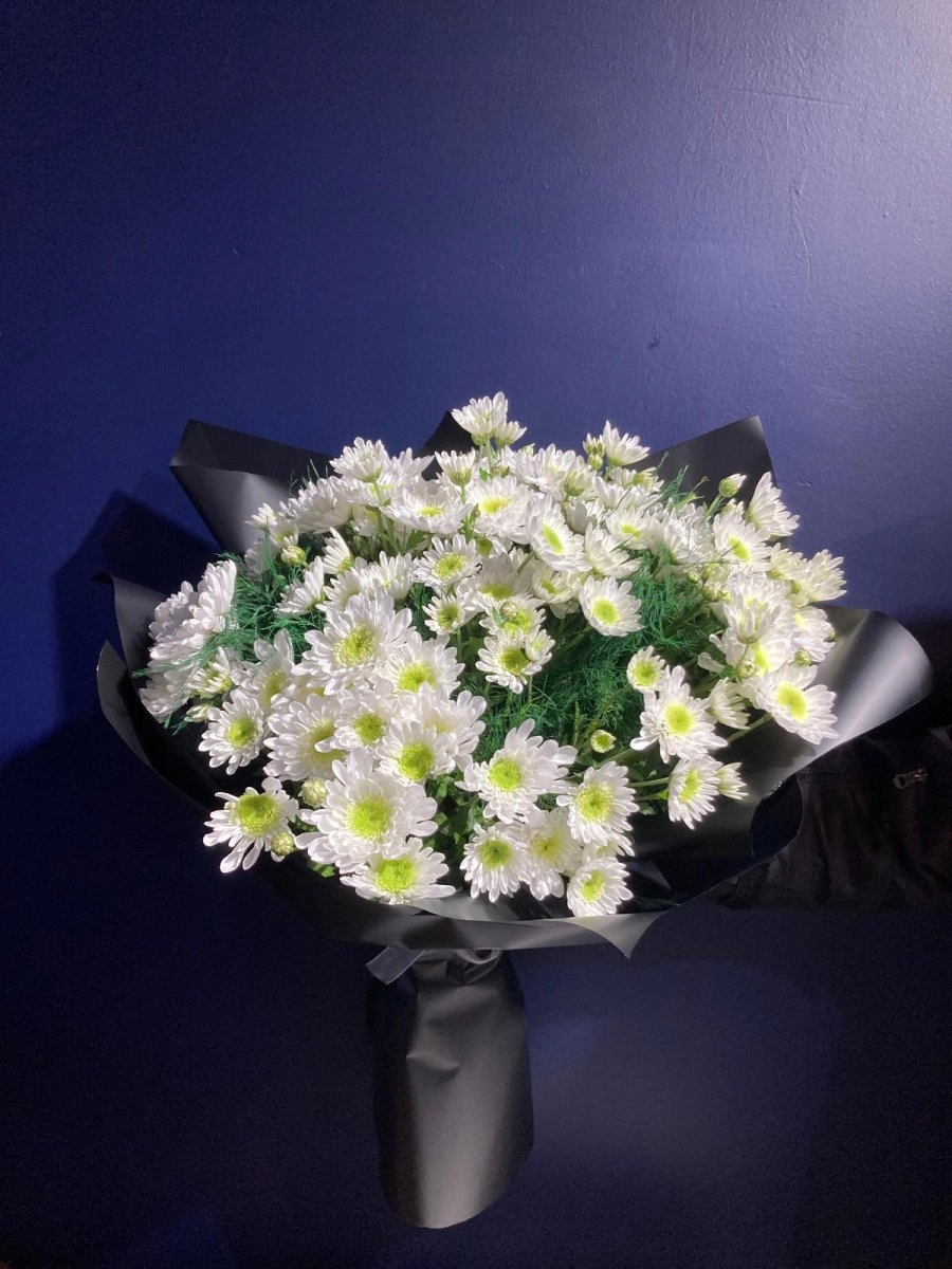 Sade Beyaz Papatya Buketi