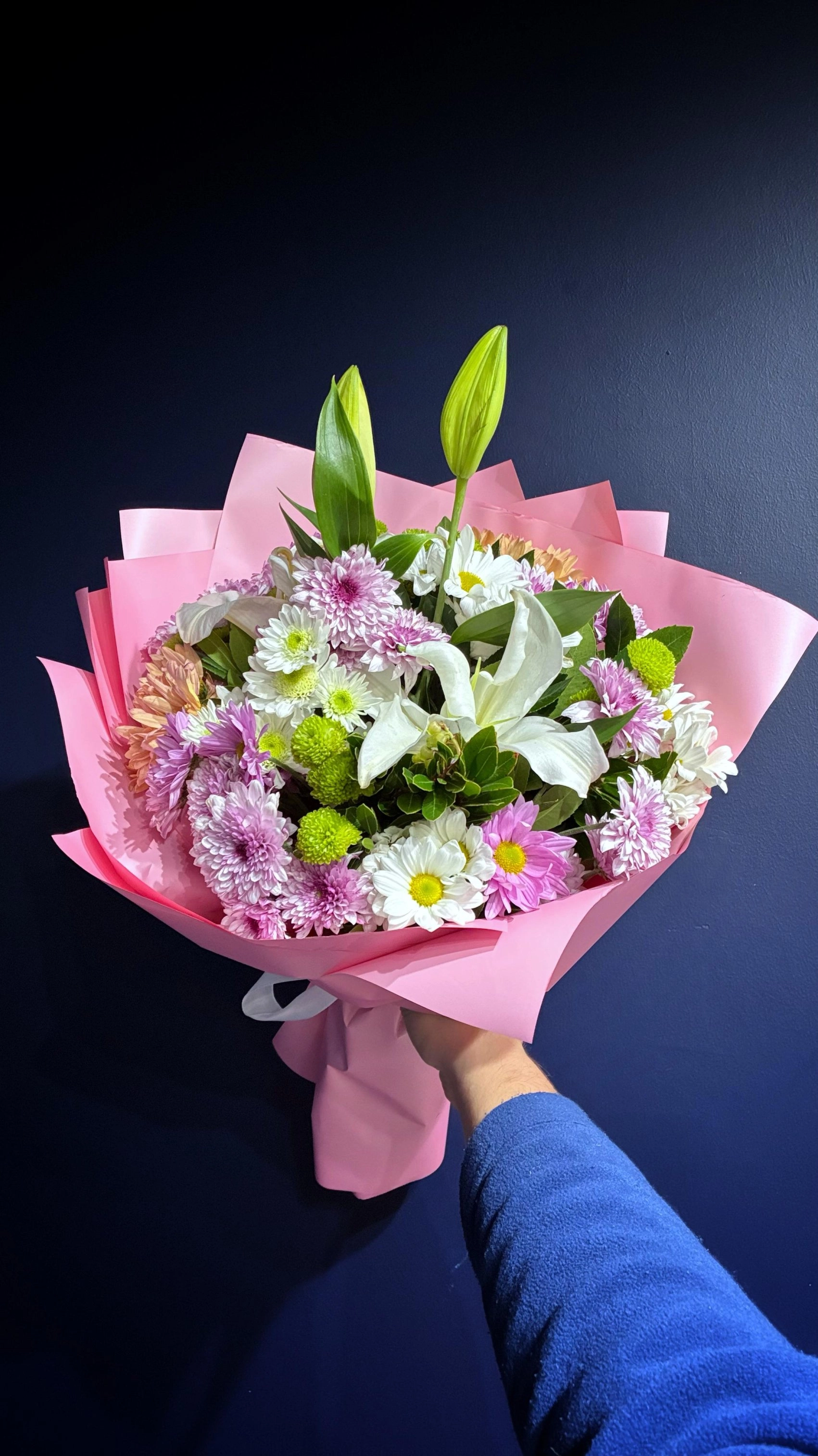 Karışık Lilyum Buketi