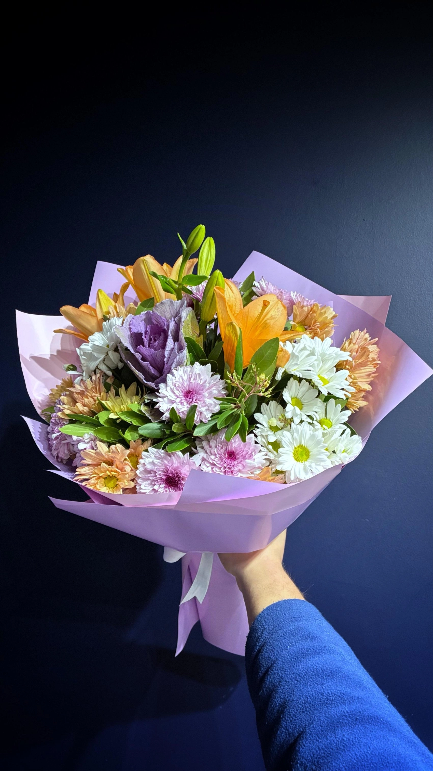 Karışık Lilyum Buketi