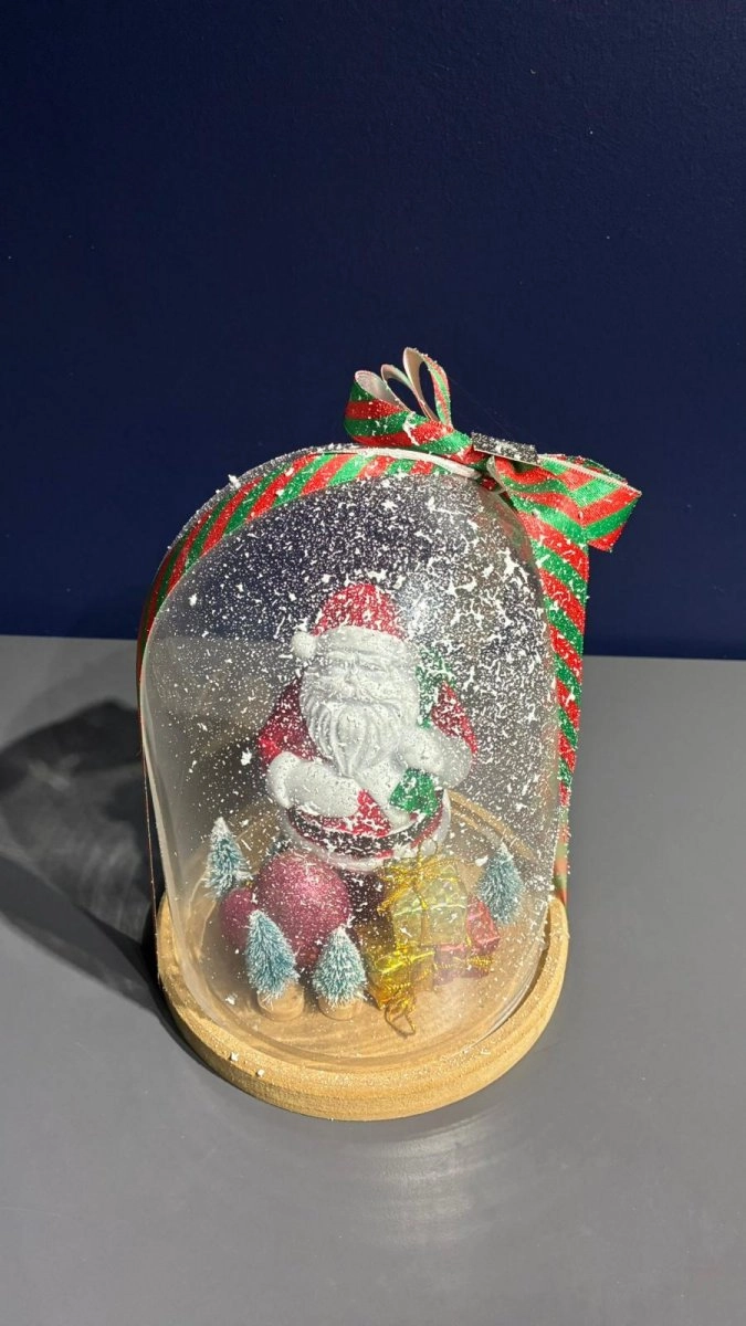 Noel Baba Glass Dome Aranjmanı